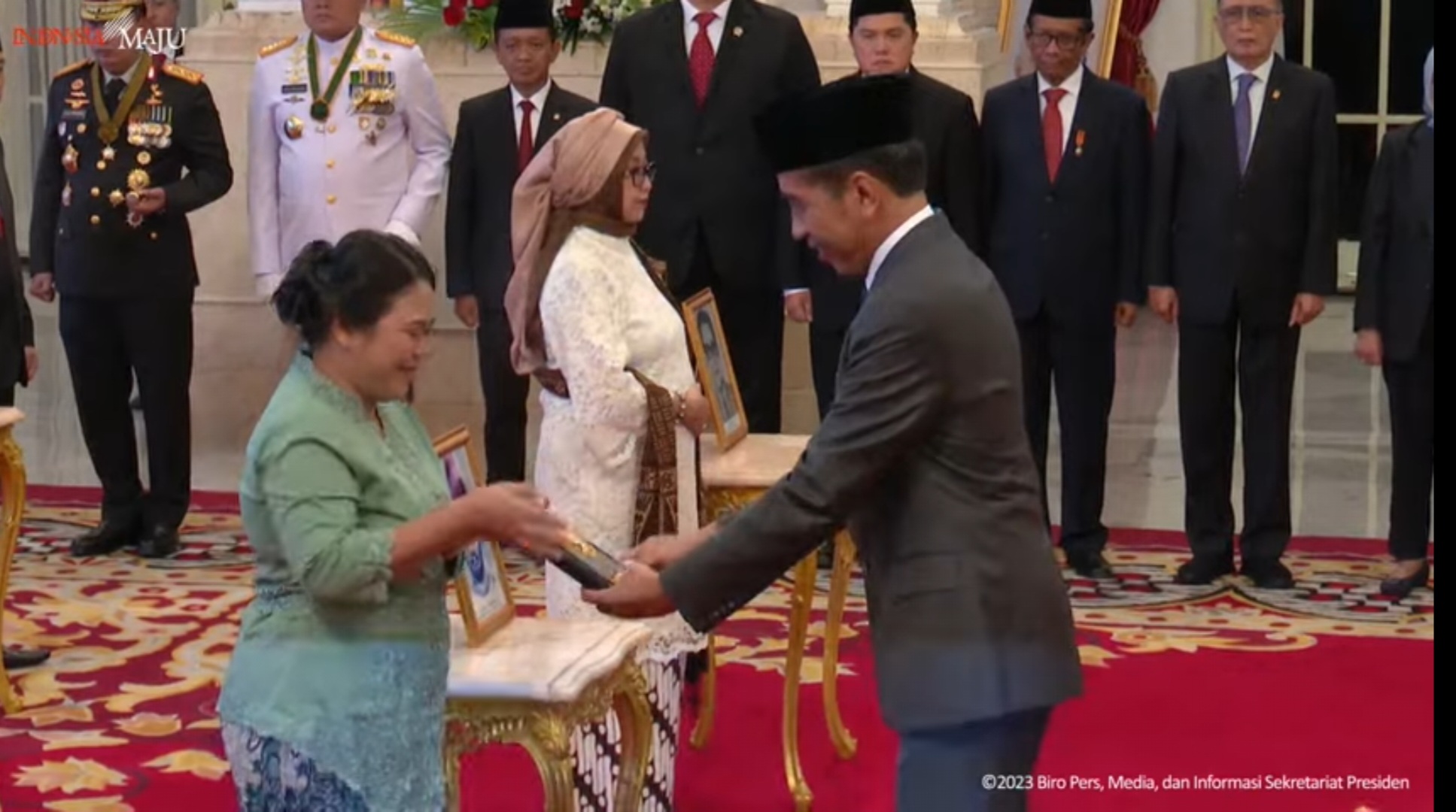 Presiden Jokowi  Anugerahi 6 Tokoh Gelar Pahlawan Nasional,  Berasal dari Beberapa Wilayah Tanah Air