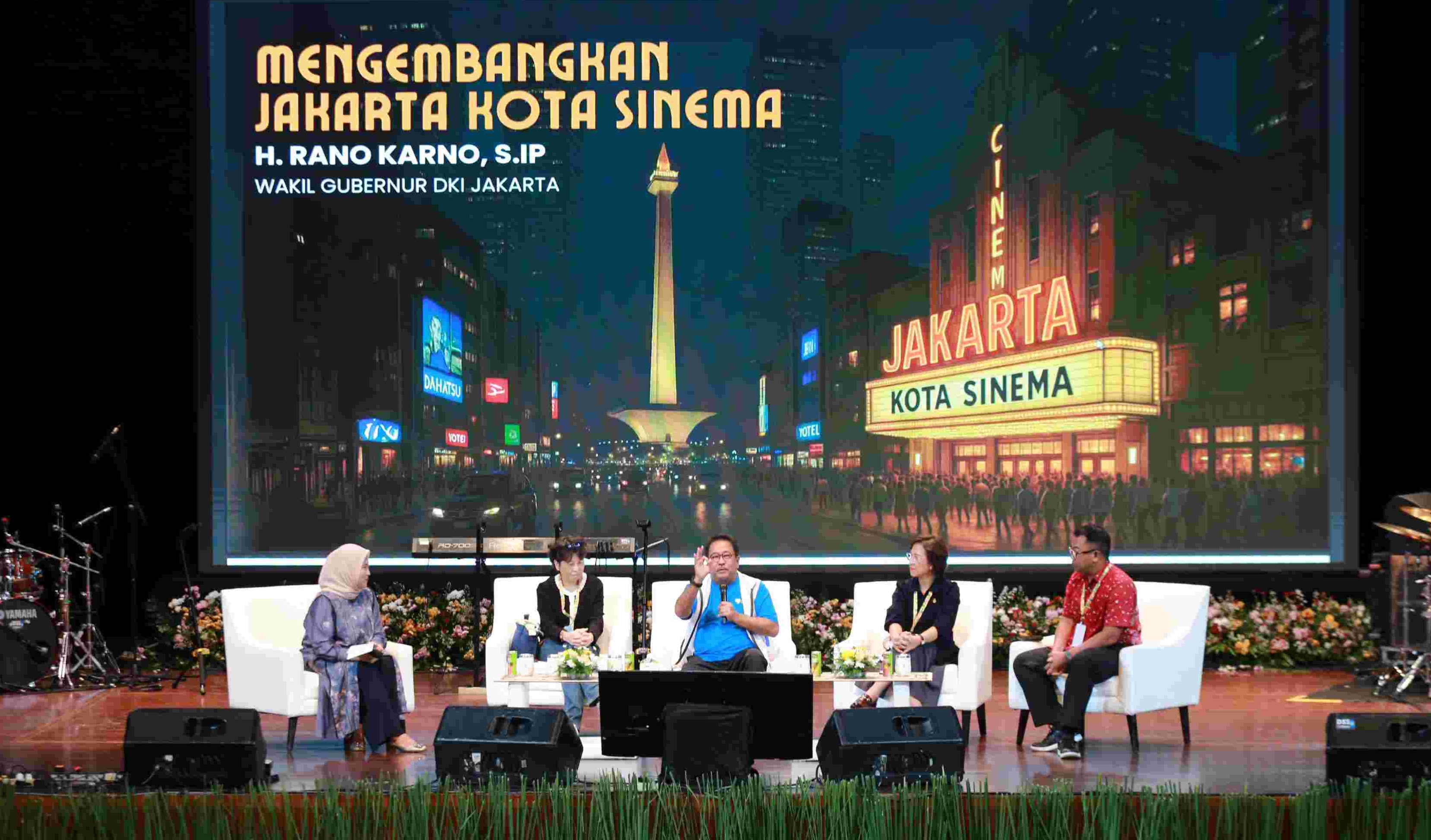 Rano Bakal Gelar Jakarta Film Commission Berkelas Dunia di 2027