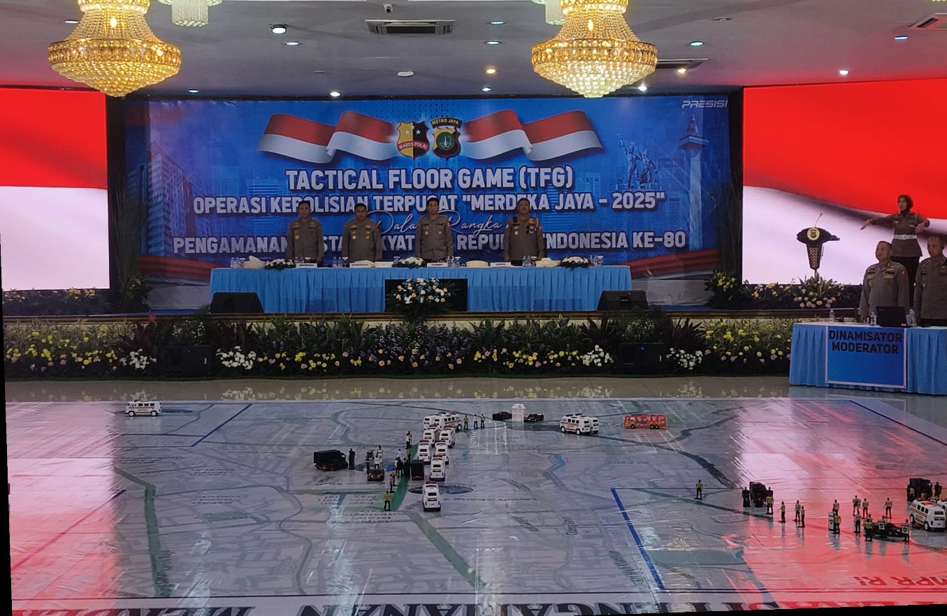 Polri Siaga Penuh! Amankan Perayaan HUT ke-80 RI di Jakarta