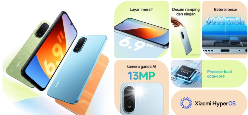 Cari HP 1 Jutaan Buat Lebaran, REDMI A7 Pro Punya Kamera 13MP dan Baterai Gacor 