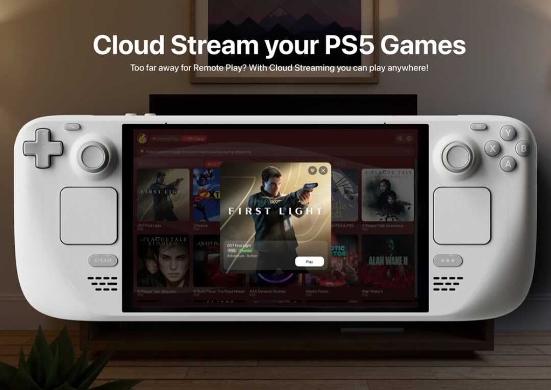 Asobi Remote Play Hadir di Steam Deck dan Windows, Bisa Main Game PS5 Tanpa Konsol