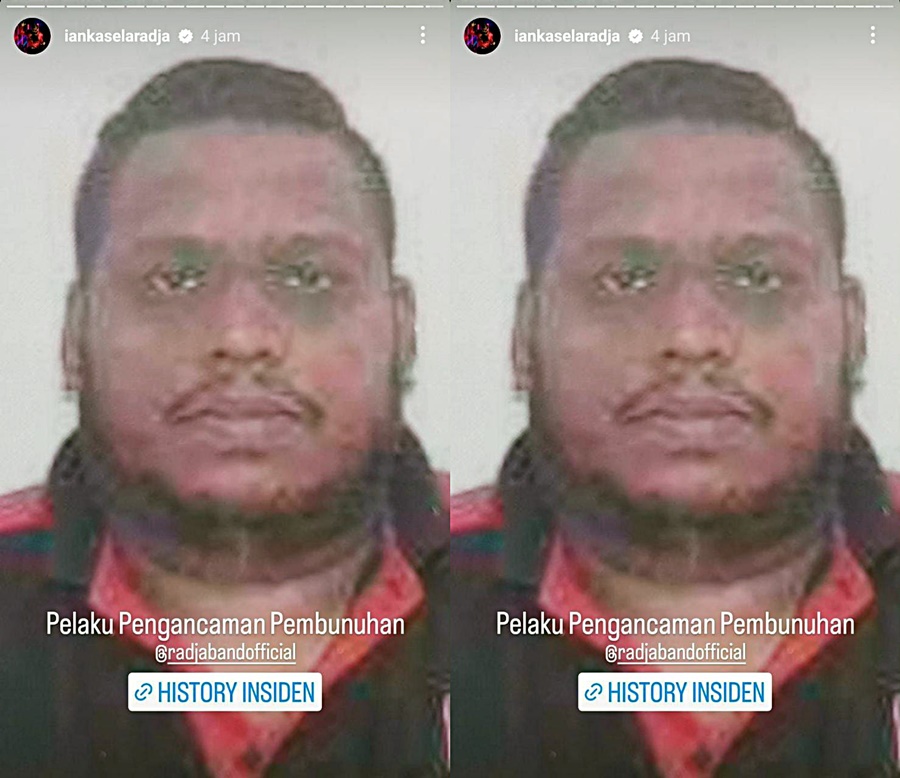 Ini Dia Wajah Pelaku Pengancaman Pembunuhan Terhadap Personel Band Radja di Malaysia