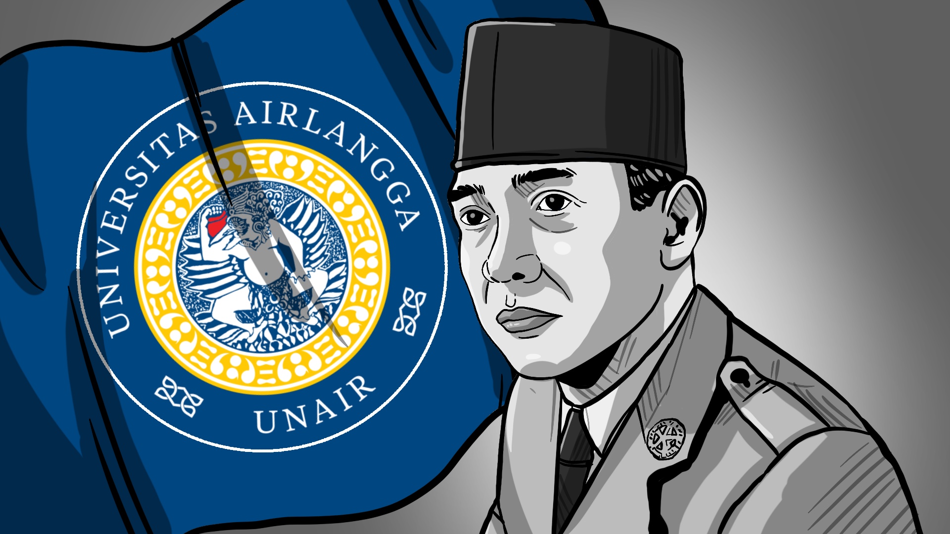 Pesan Bung Karno kepada Universitas Airlangga