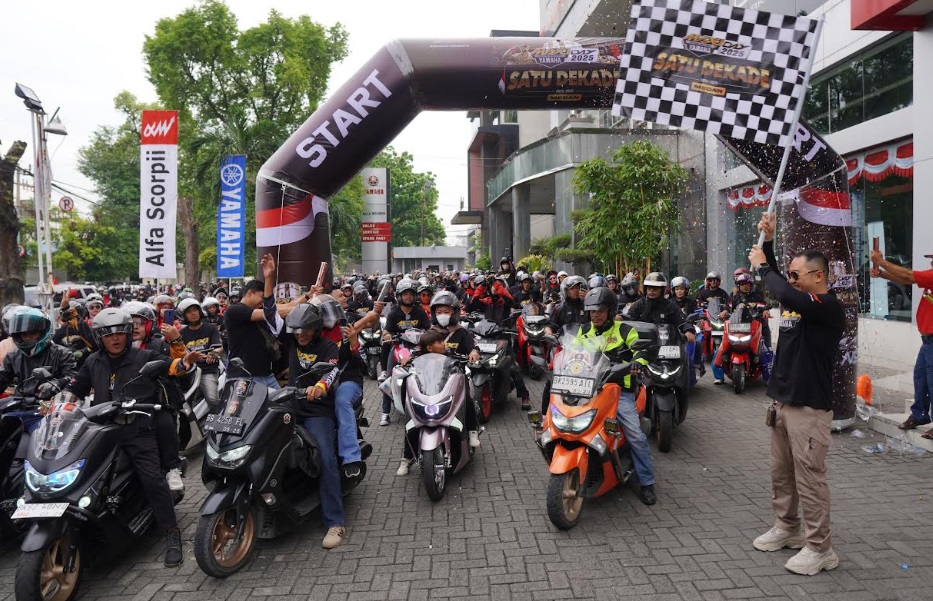 Geber Semangat Kemerdekaan, MAXi Yamaha Day Medan Penuh Antusiasme
