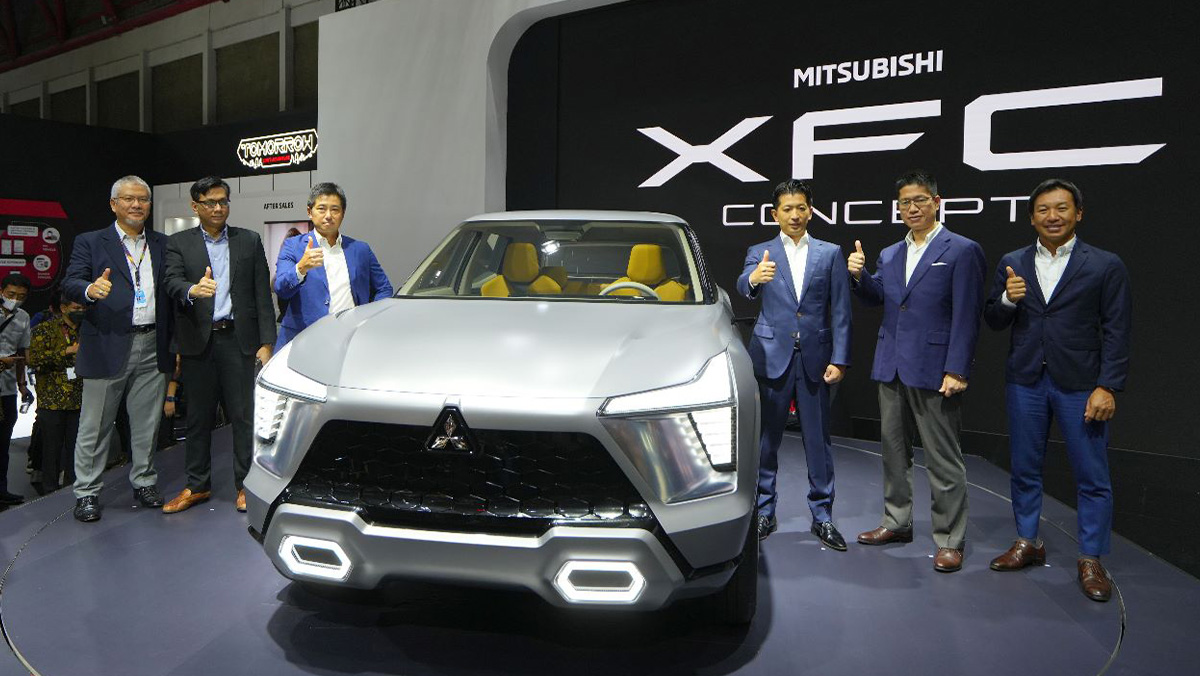 MMKSI Resmi Perkenalkan Compact SUV Mitsubishi XFC Concept di IIMS 2023