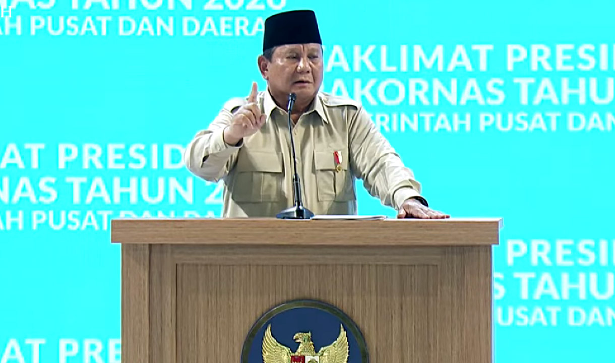 Prabowo Sebut Banyak Kritik dan Demonstrasi Digerakkan oleh Kekuatan Asing