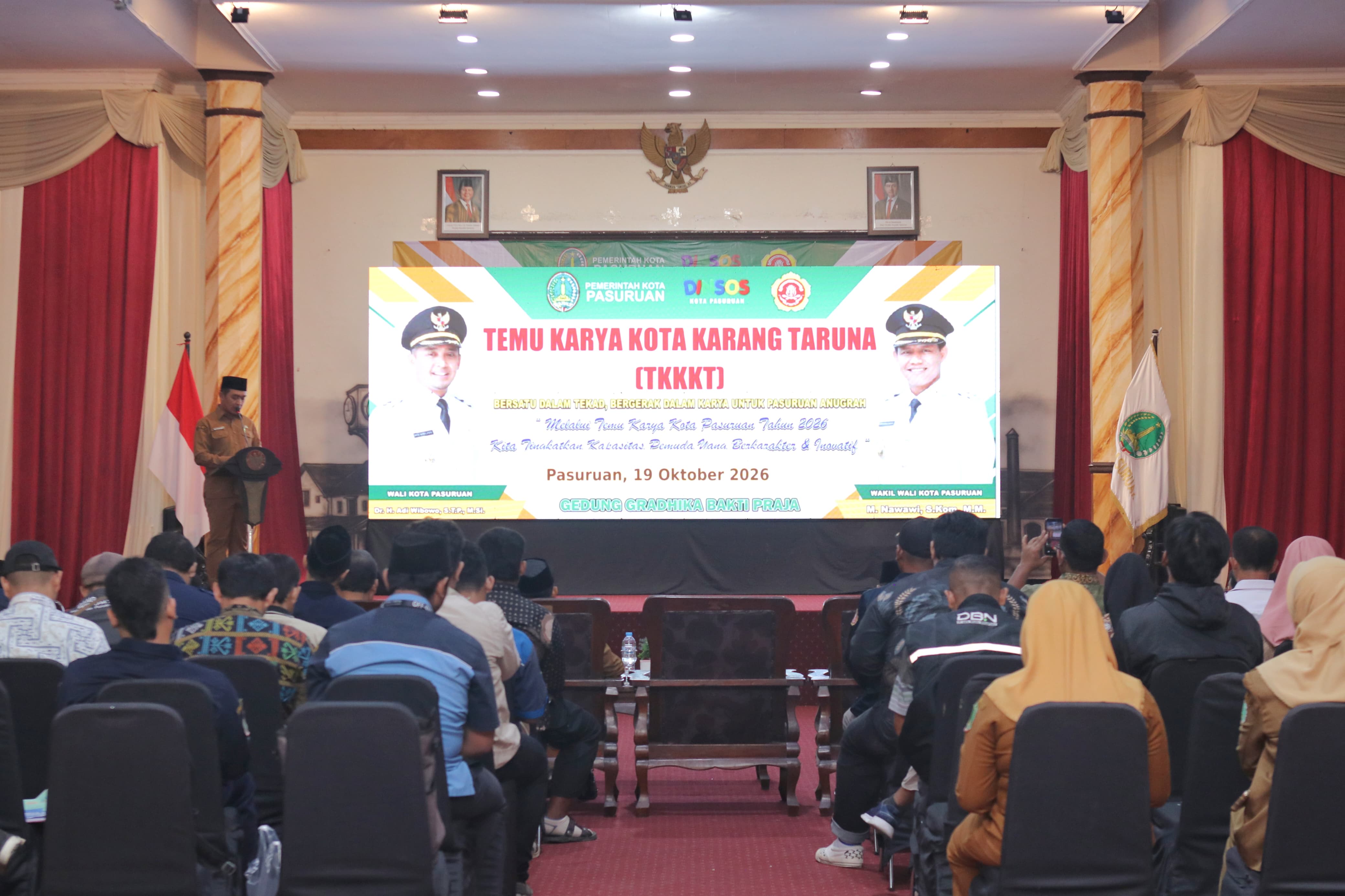 Inilah Pesan Wali Kota Pasuruan untuk Karang Taruna