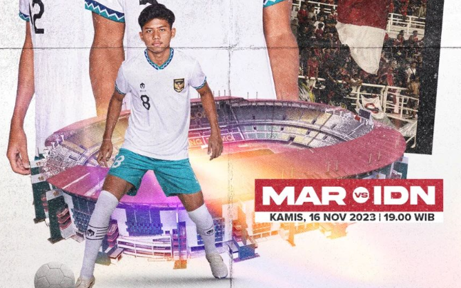 Link Nonton dan Live Streaming Indonesia vs Maroko Matchday 3 Piala Dunia U-17