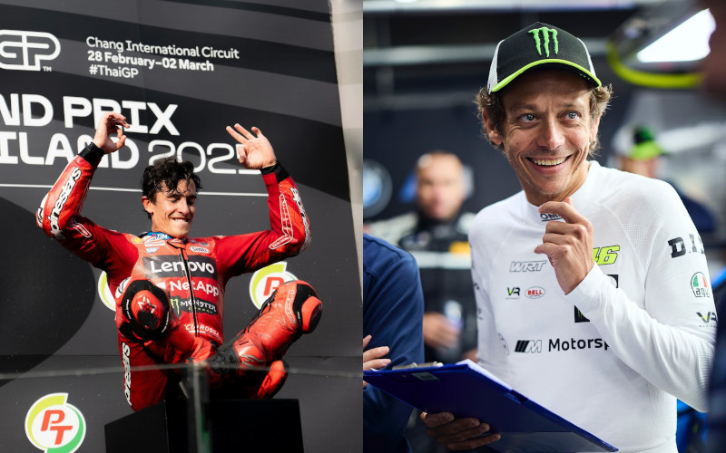 Rossi Disebut Punya Cara 'Gila' Demi Jegal Marquez Raih Gelar Dunia ke-10