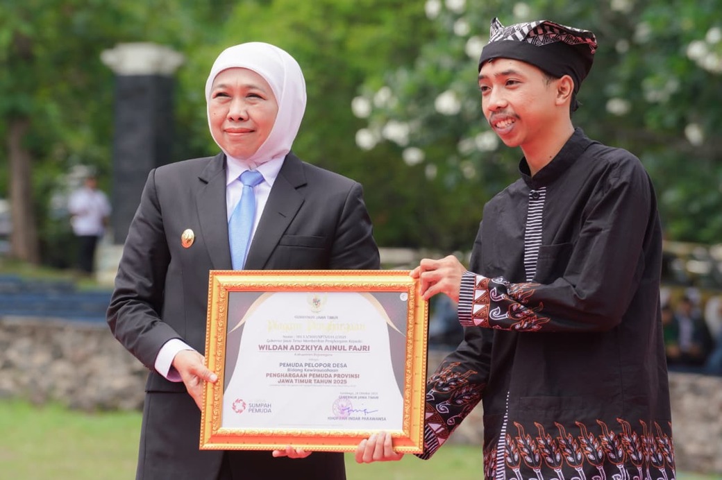 Peringati Sumpah Pemuda, Khofifah Ajak Generasi Muda Jatim Berdaya, Tangguh, dan Berkarakter