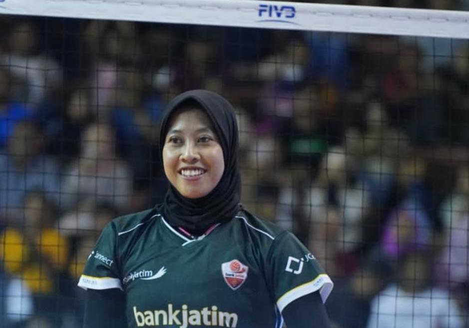 Megawati Bersinar, Bank Jatim Surabaya Amankan Kemenangan Dramatis atas TNI-AU Electric