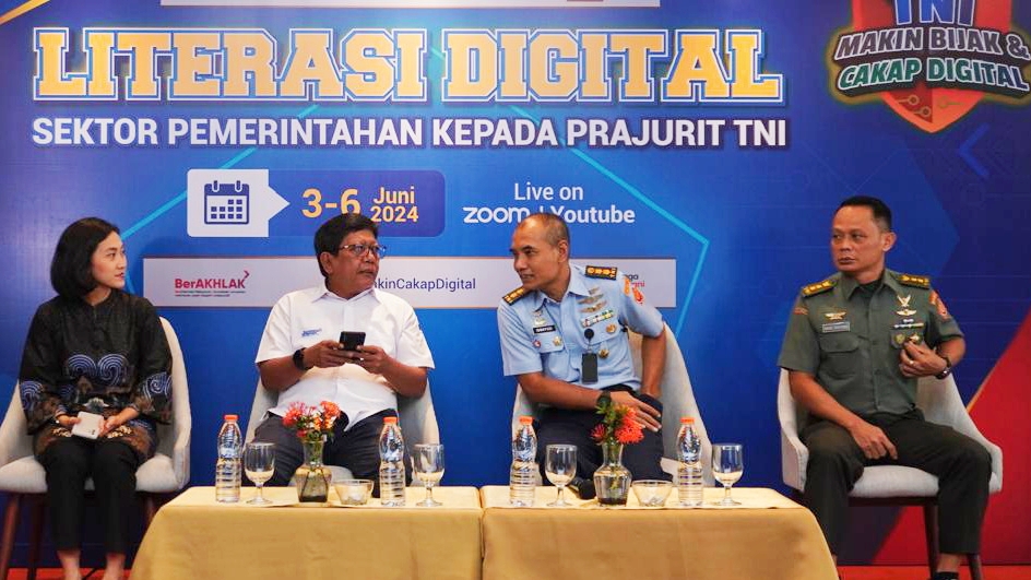 Literasi Digital Dorong TNI Capai Visi Misi Profesional, Responsif, Modern, dan Adaptif