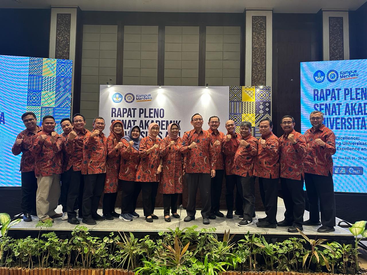 Rapat Senat Akademik Universitas Airlangga di Bali: Membangun Kualitas, Ranking Hanya Implikasi
