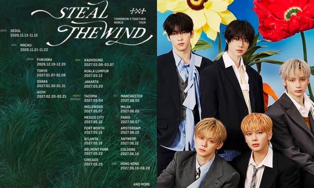 MOA Siap-Siap! TXT Bawa Konser STEAL THE WIND ke Jakarta Maret 2027