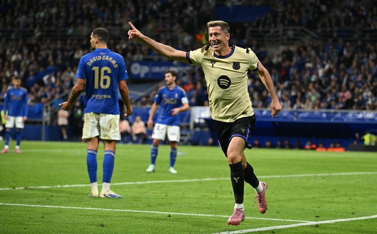 Real Oviedo vs Barcelona 1-3, Super Sub De Jong-Lewandowski Amankan Tiga Poin Blaugrana