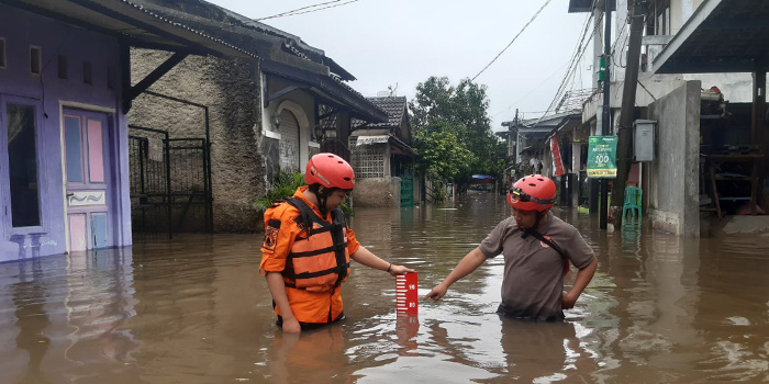 1.102 KK Tangsel Terdampak Banjir, Berikut 9 Wilayah yang Terendam