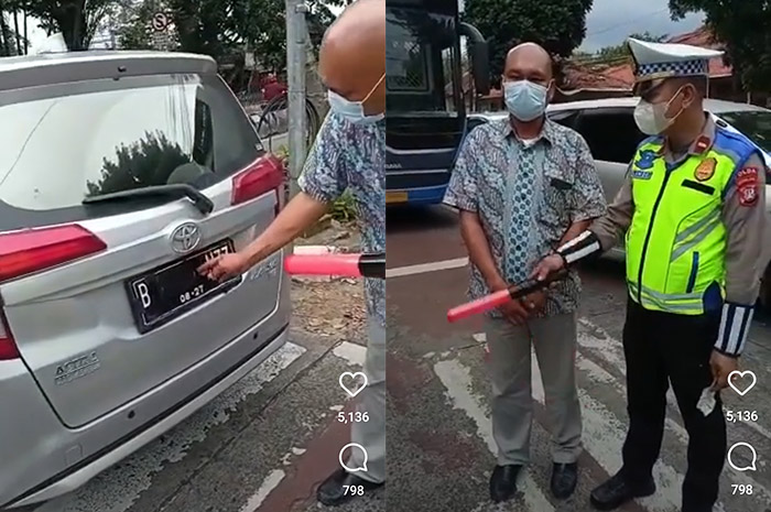 Viral! Plat Nomor Mobil Ditutup Lakban, Dirlantas Polda Metro Jaya: Tak Usah Takut ETLE