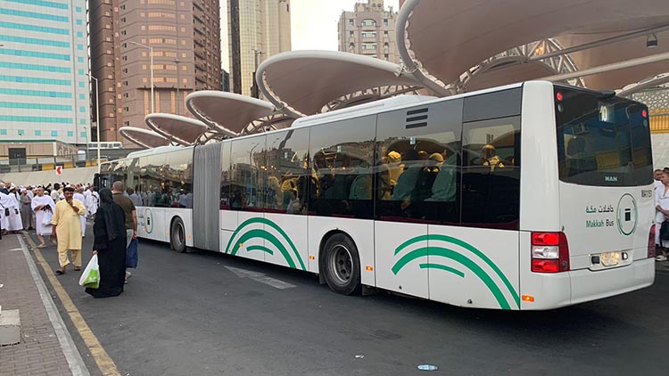 Kabar Dari Tanah Suci (8):  Ngadem di Bus Makkah