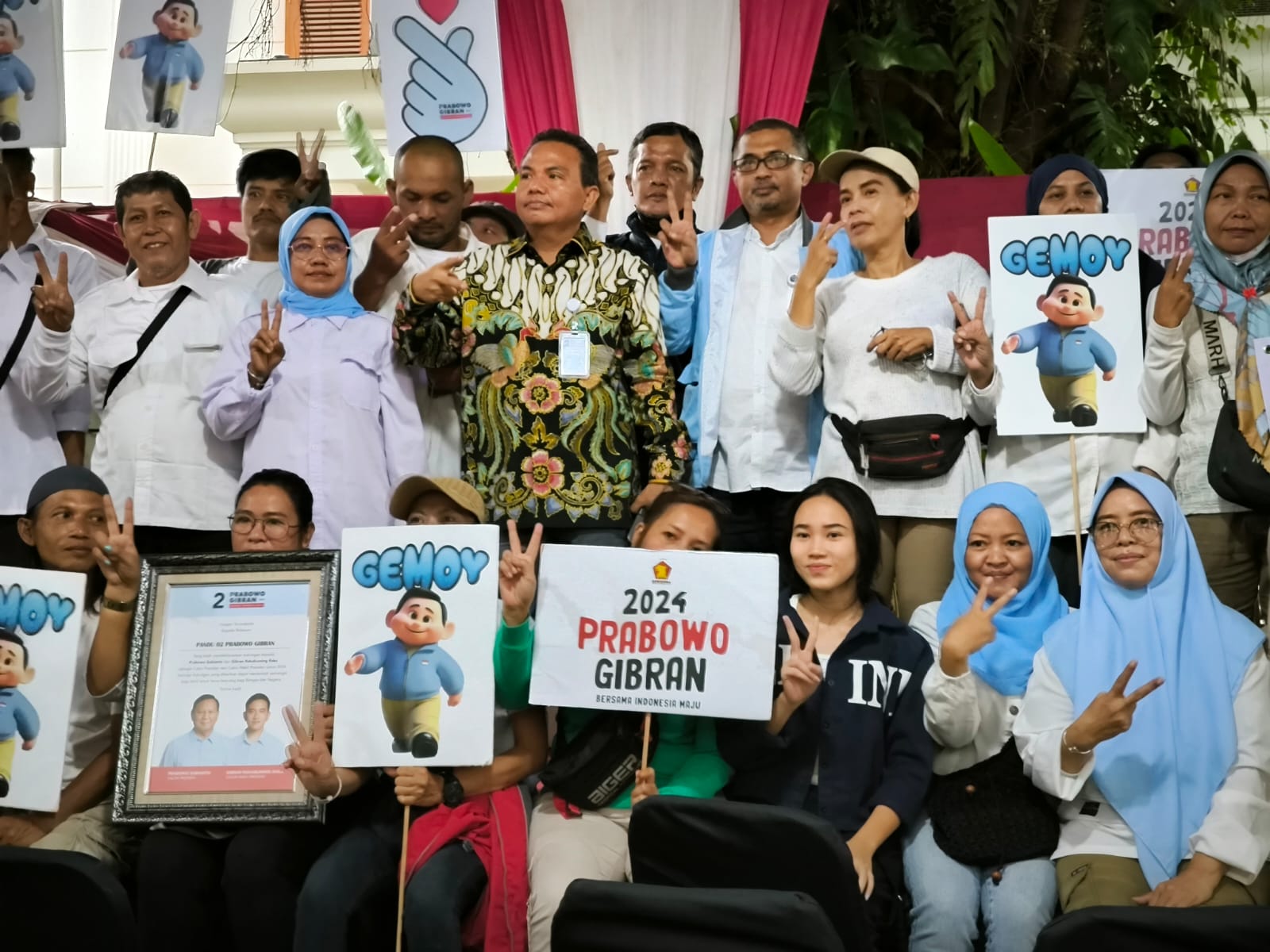 TKN Prabowo-Gibran Makin Yakin Pemilu 2024 Sekali Putaran Setelah Dukungan Terus Bertambah dari Relawan