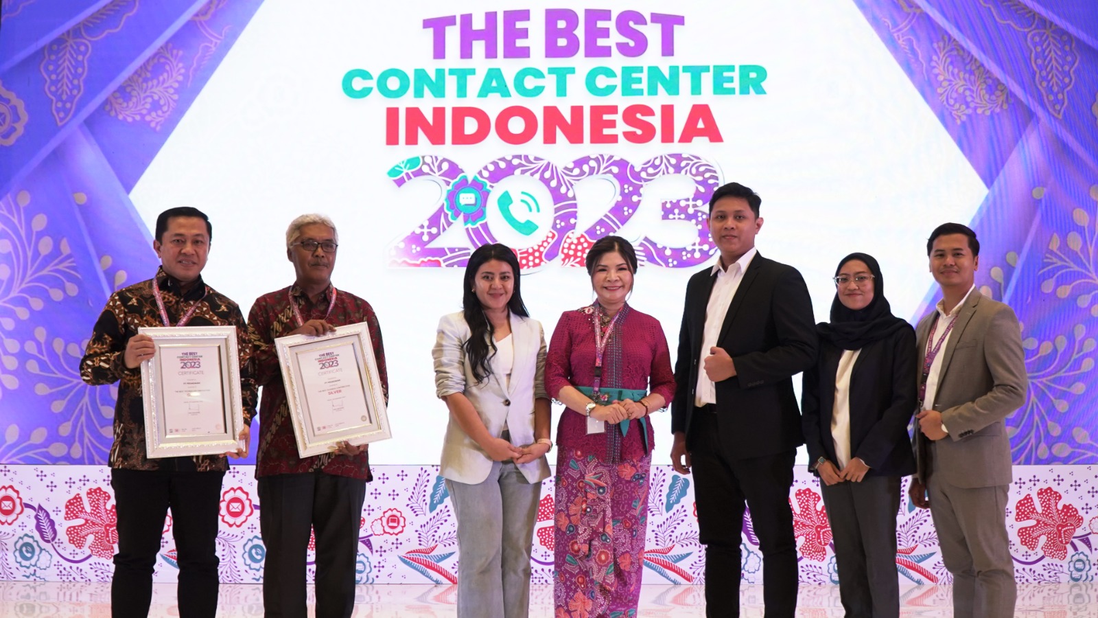 Pegadaian Borong 5 Penghargaan di Ajang The Best Contact Center Indonesia 2023, Buah Pelayanan Sepenuh Hati