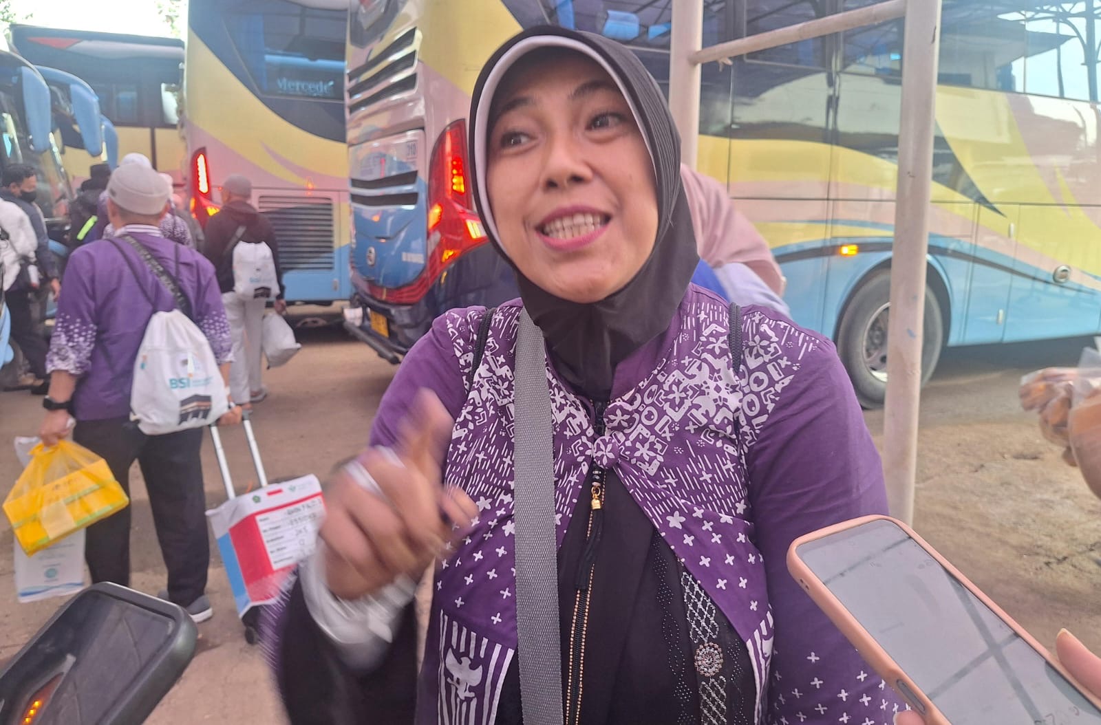 Jamaah Haji Ungkap Detik-detik Pesawat Saudia Airlines Diancam Bom: Kaget, Tiba-tiba Disuruh Turun!