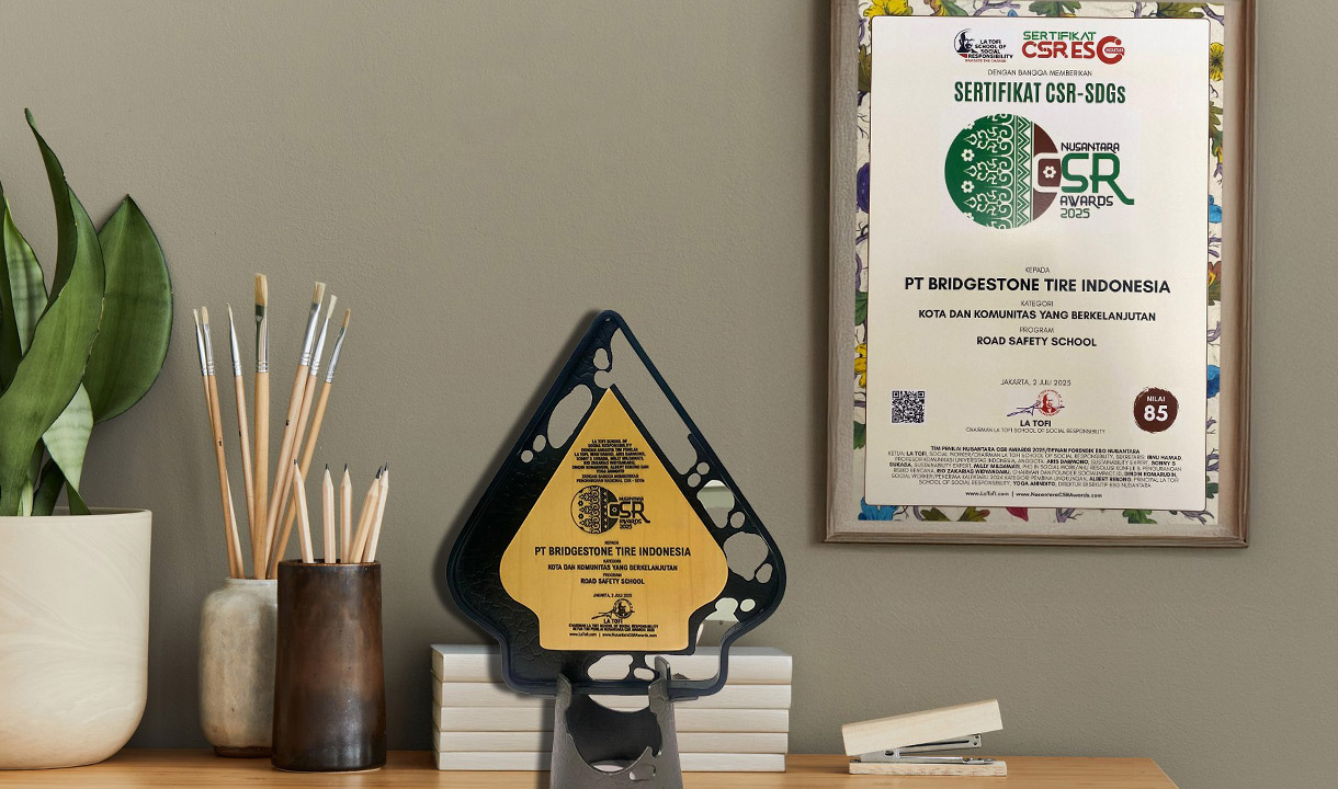 Bridgestone Indonesia Raih Dua Penghargaan Sekaligus di Ajang CSR Nusantara Awards  