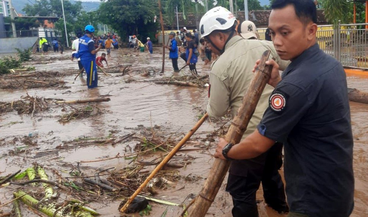 Banjir Situbondo Rendam Ratusan Rumah, 5 Hektar Sawah Terancam Gagal Panen