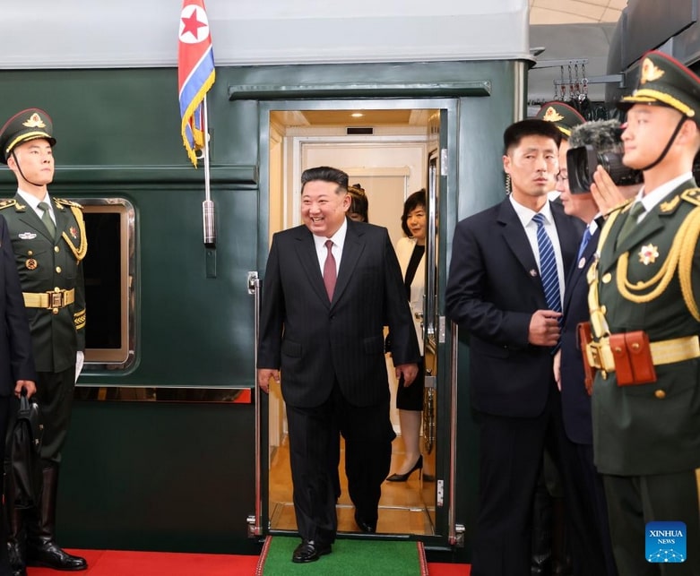 Kim Jong Un Tiba di Beijing, Naik Kereta bersama Putrinya