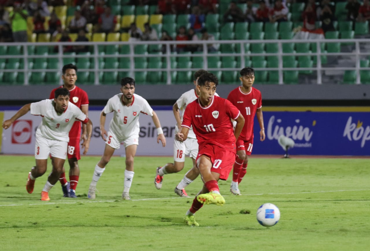 Welber Gagal Penalti, Indonesia vs Yordania Berakhir 0-1 di Challenge Series U-20