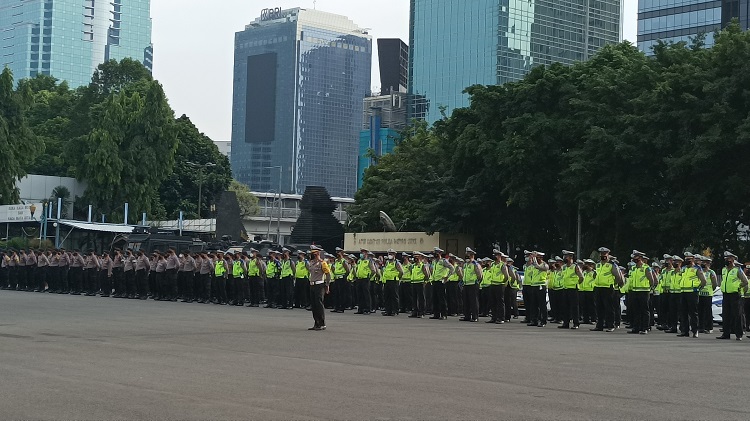 Polisi Kerahkan 3200 Personel Amankan Upacara 17 Agustus di Istana Merdeka