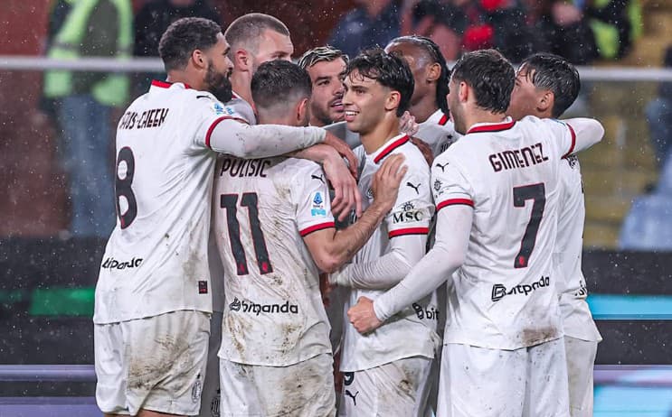 Genoa vs AC Milan 2-1, Rossoneri Cetak Dua Gol dalam Semenit