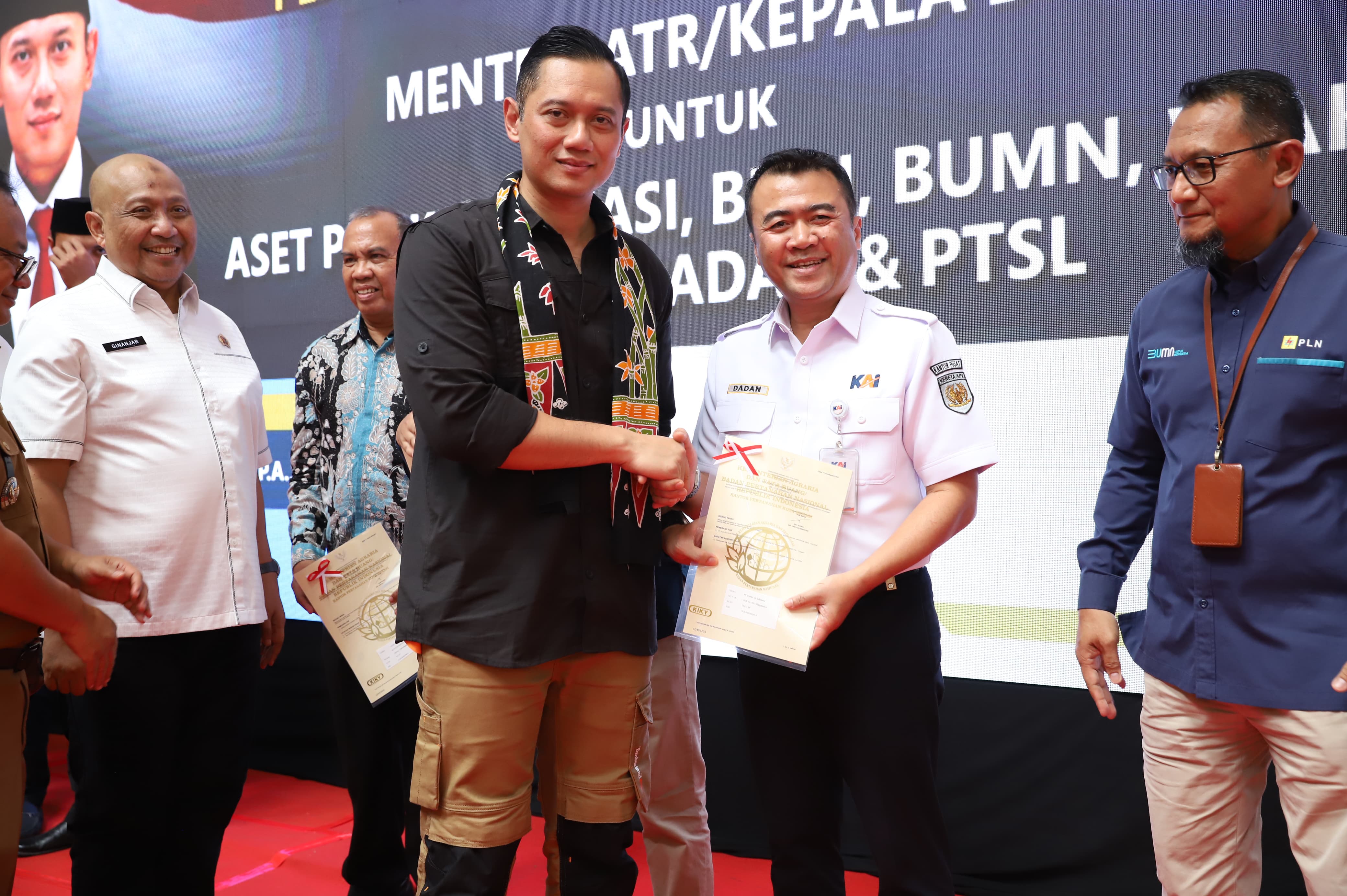 KAI Terima eSertipikat dari Kementerian ATR/BPN, Terkait Aset Tanah dan Bangunan di Bekasi