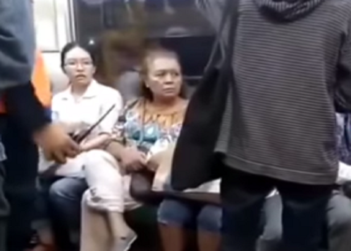 Viral! Ogah Dipanggil 'Nenek', Wanita Ini Marah di Dalam Gerbong KRL: SOK CANTIK KAU