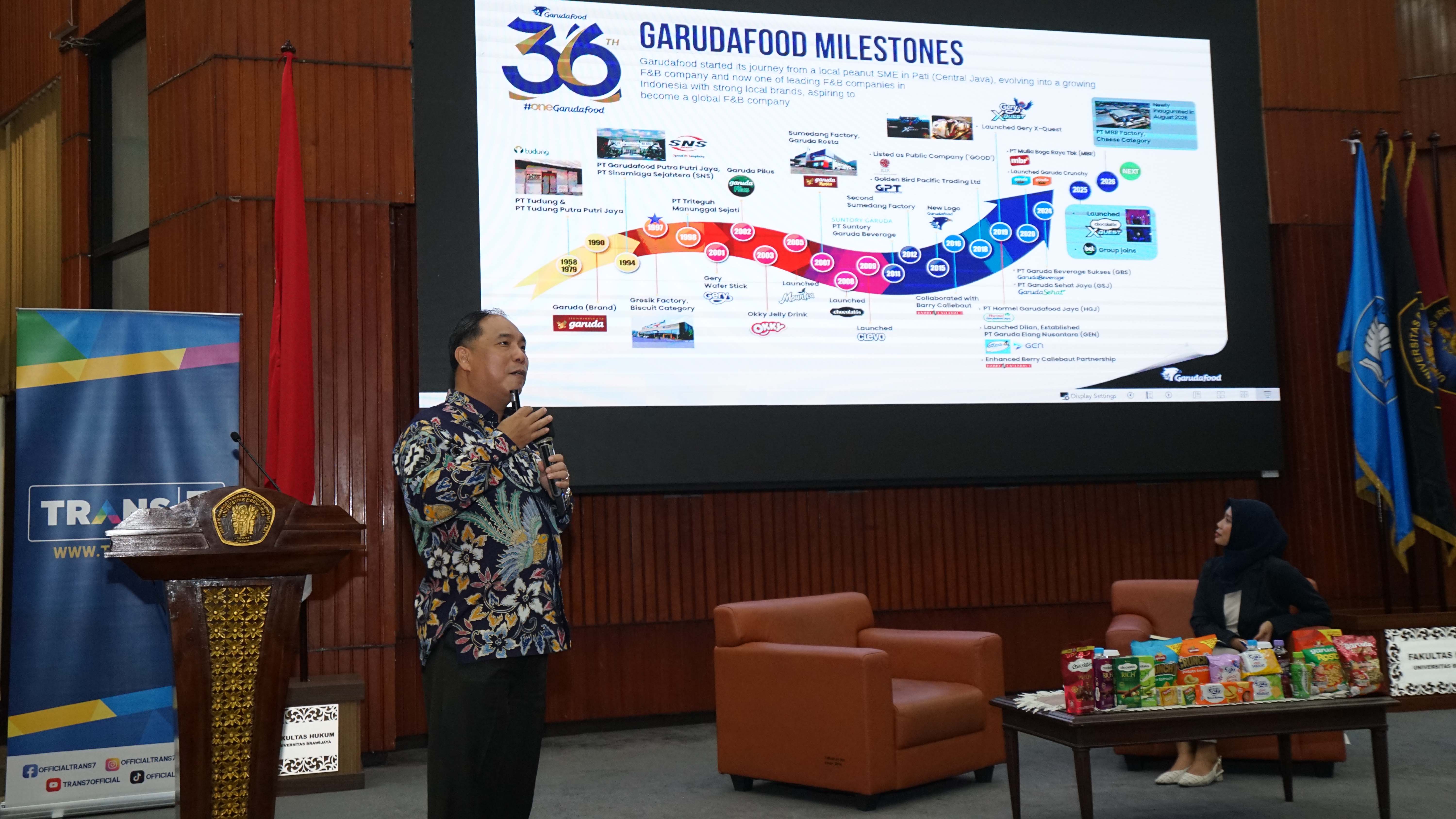 Cerita Direktur Garudafood Jebolan Teknik Mesin Kampus UB, Bongkar Kunci Hadapi Dunia Kerja