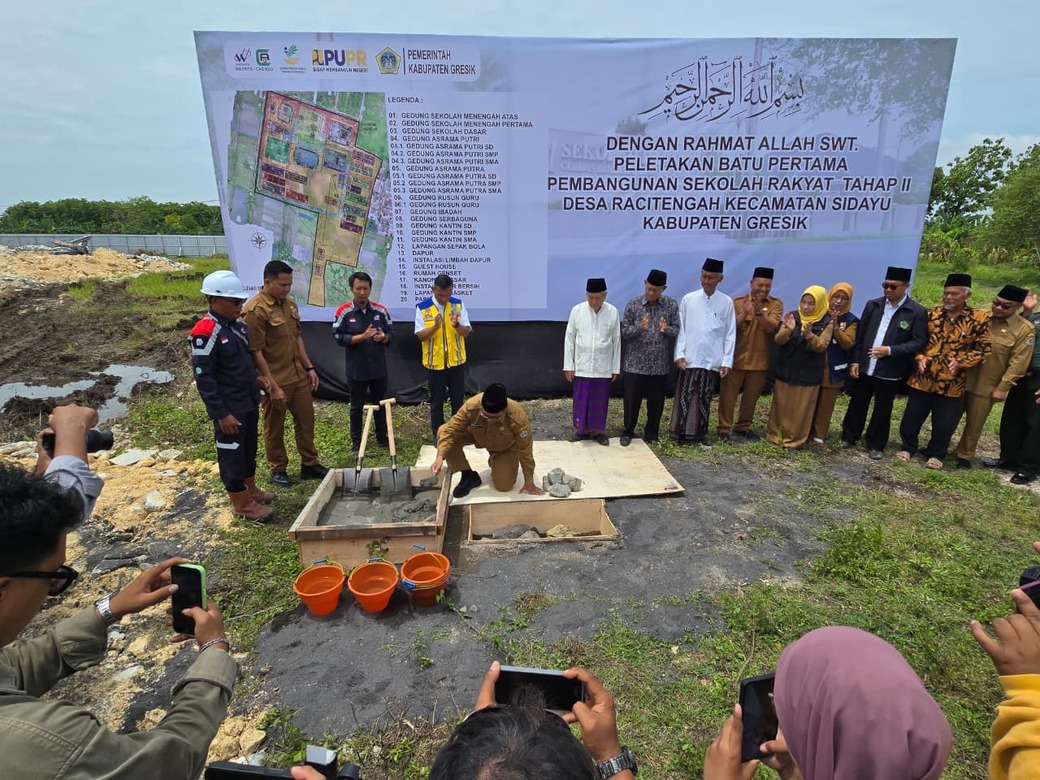 PLN untuk Rakyat, Dukung Pembangunan Sekolah Rakyat Tahap II di Gresik