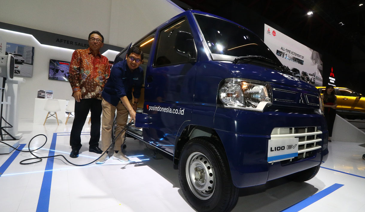 Mobil Listrik Mitsubishi L100 EV Resmi Dijual, Xforce Kembali Jadi Bintang di IIMS 2024