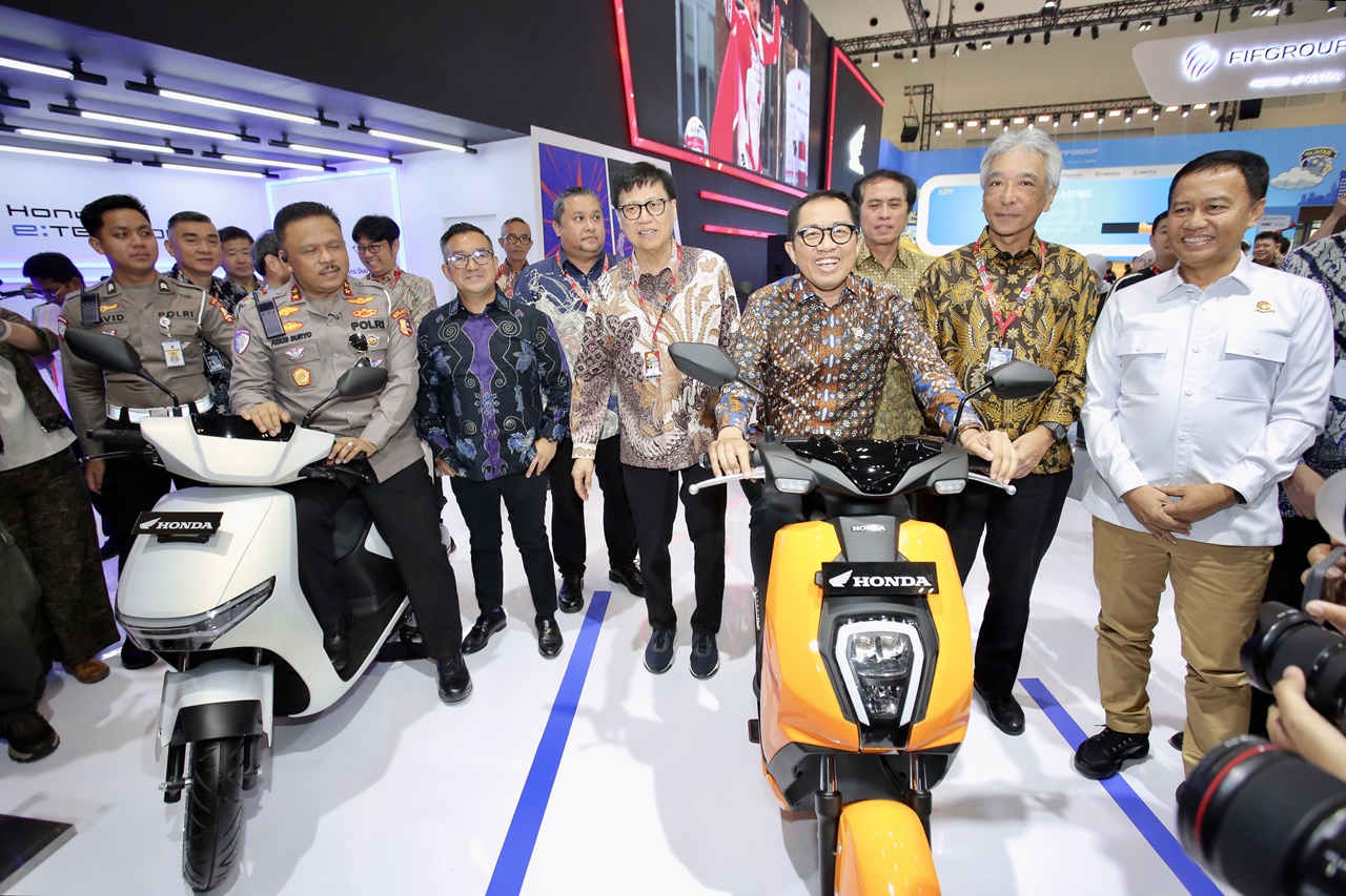 IMOS 2025: 7 Zona di Booth AHM, EV Honda dan ADV160 Jadi Sorotan