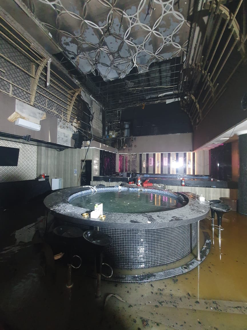 Ruang Sauna Emperor Spa Terbakar, Diduga Overheat!