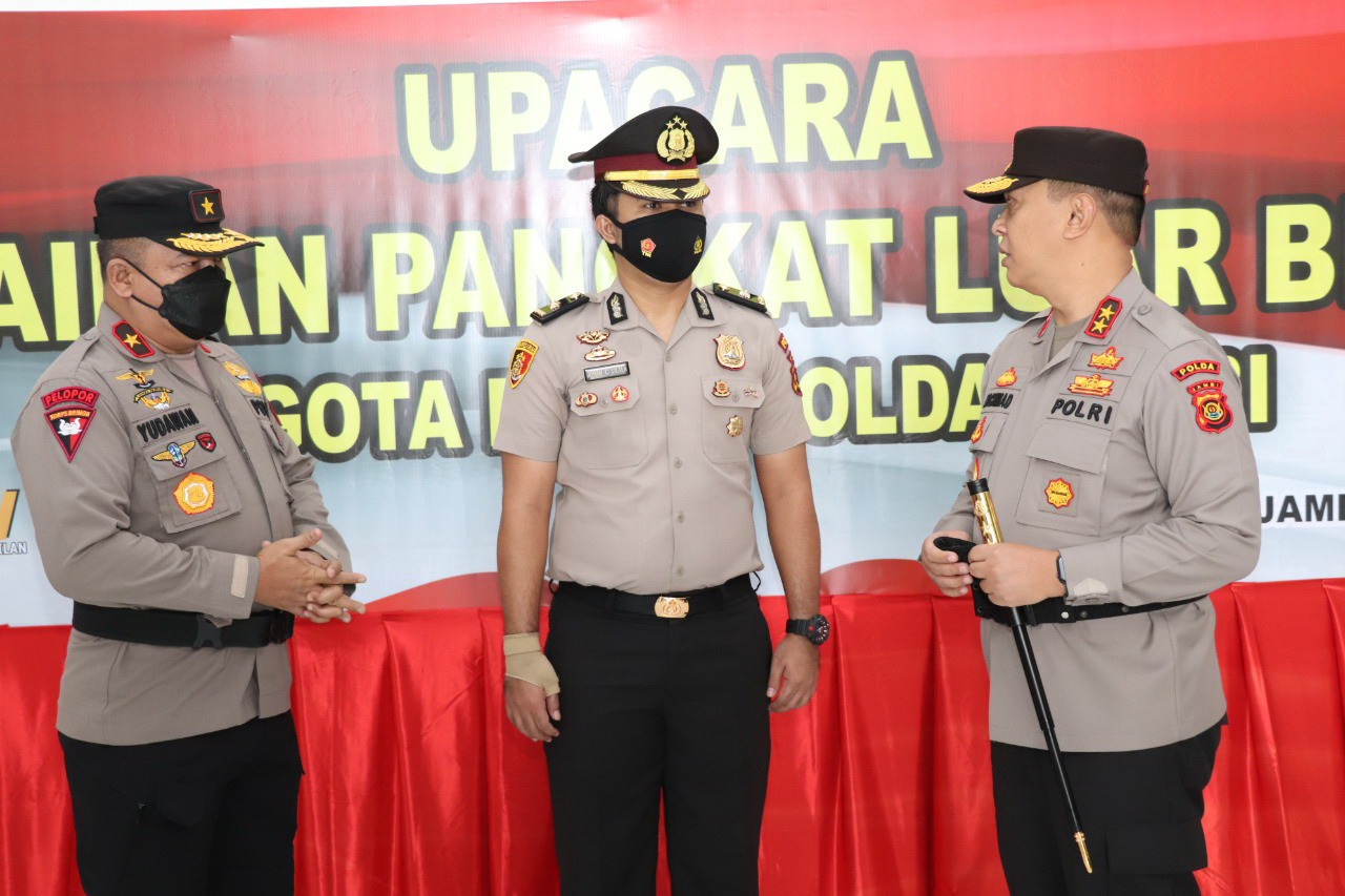 Ditombak Penjahat, Polisi Jambi Dapat Kenaikan Pangkat Luar Biasa, Jadi Kompol