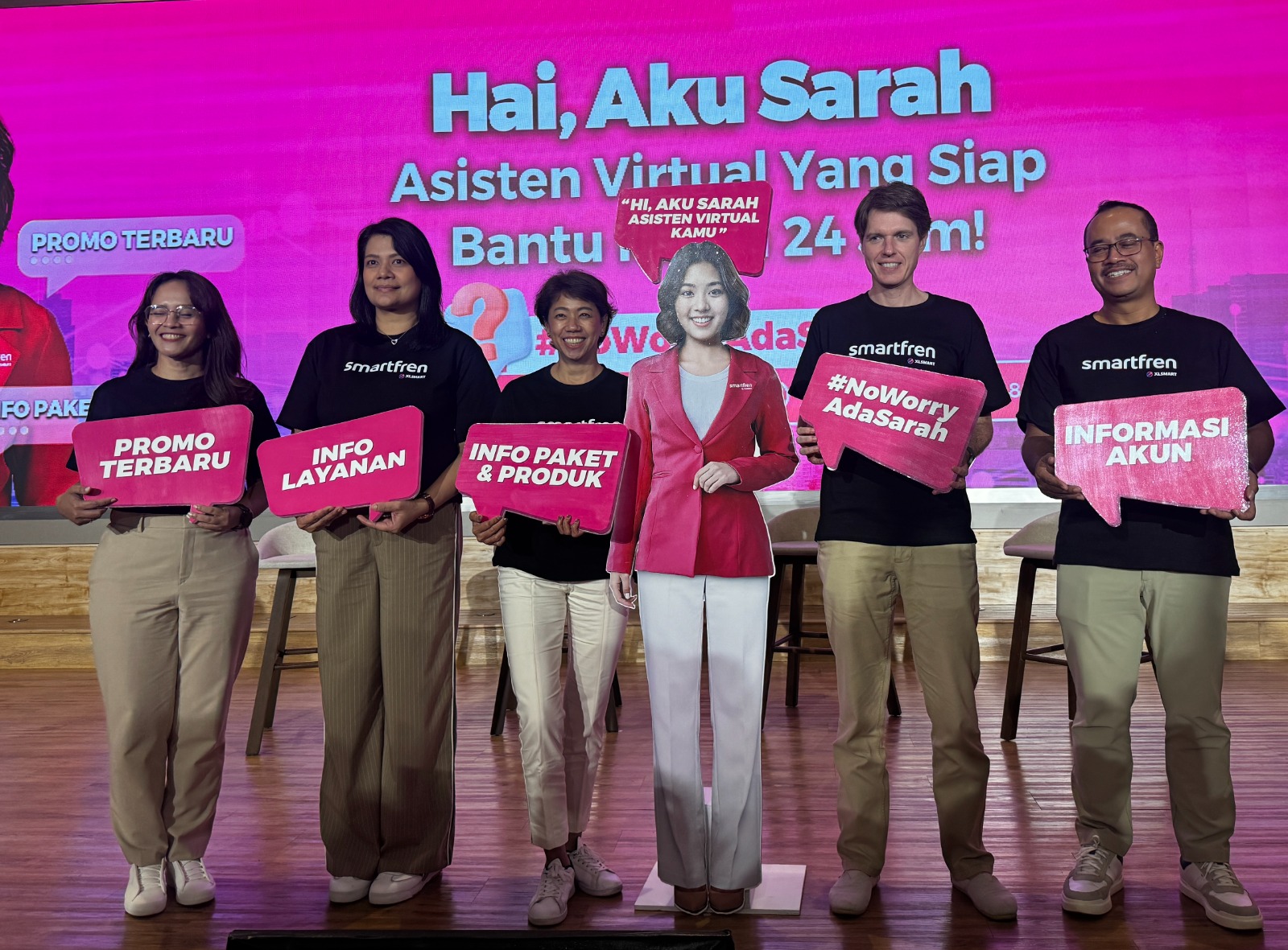 Smartfren Luncurkan Sarah, Asisten Virtual GenAI untuk Layanan Pelanggan 24/7