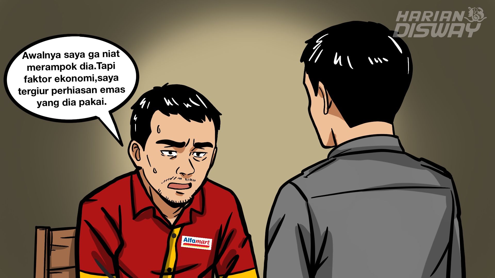 Pengakuan Tersangka Pembunuh Gadis Pegawai Alfamart: Saya Tergiur Ekonomi