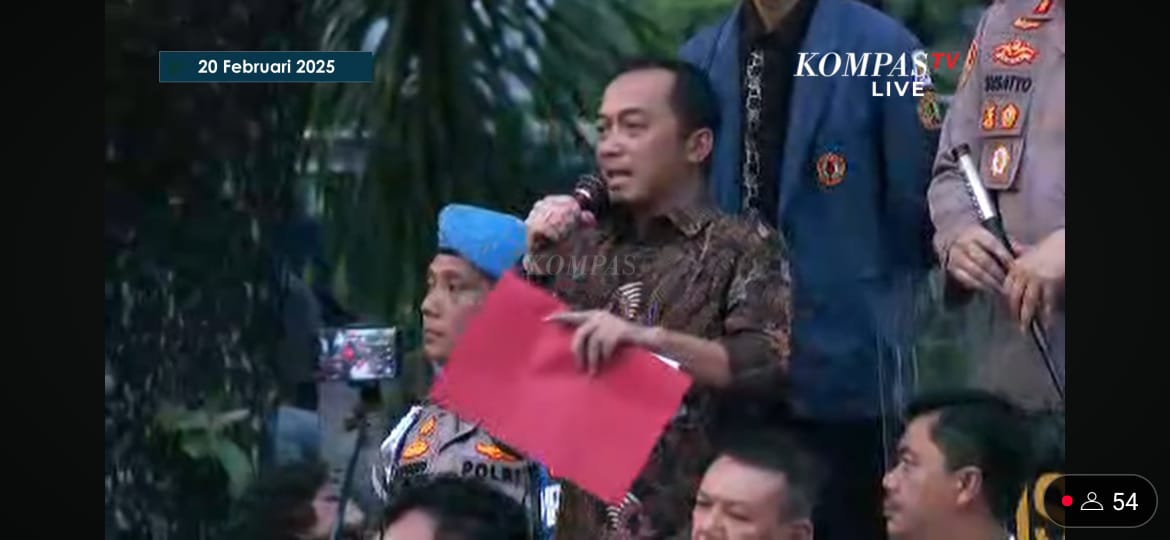 Demo Indonesia Gelap, Mensetneg Akhirnya Temui Mahasiswa, Apa Hasilnya?