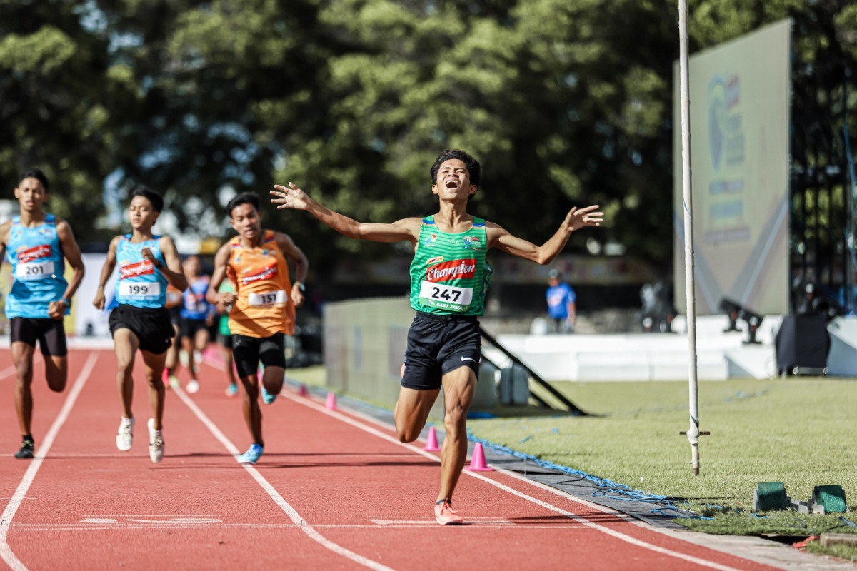 Pelajar MAN 5 Bojonegoro Juara Lari 1.000m Energen Champion SAC Indonesia 2023 National Championship