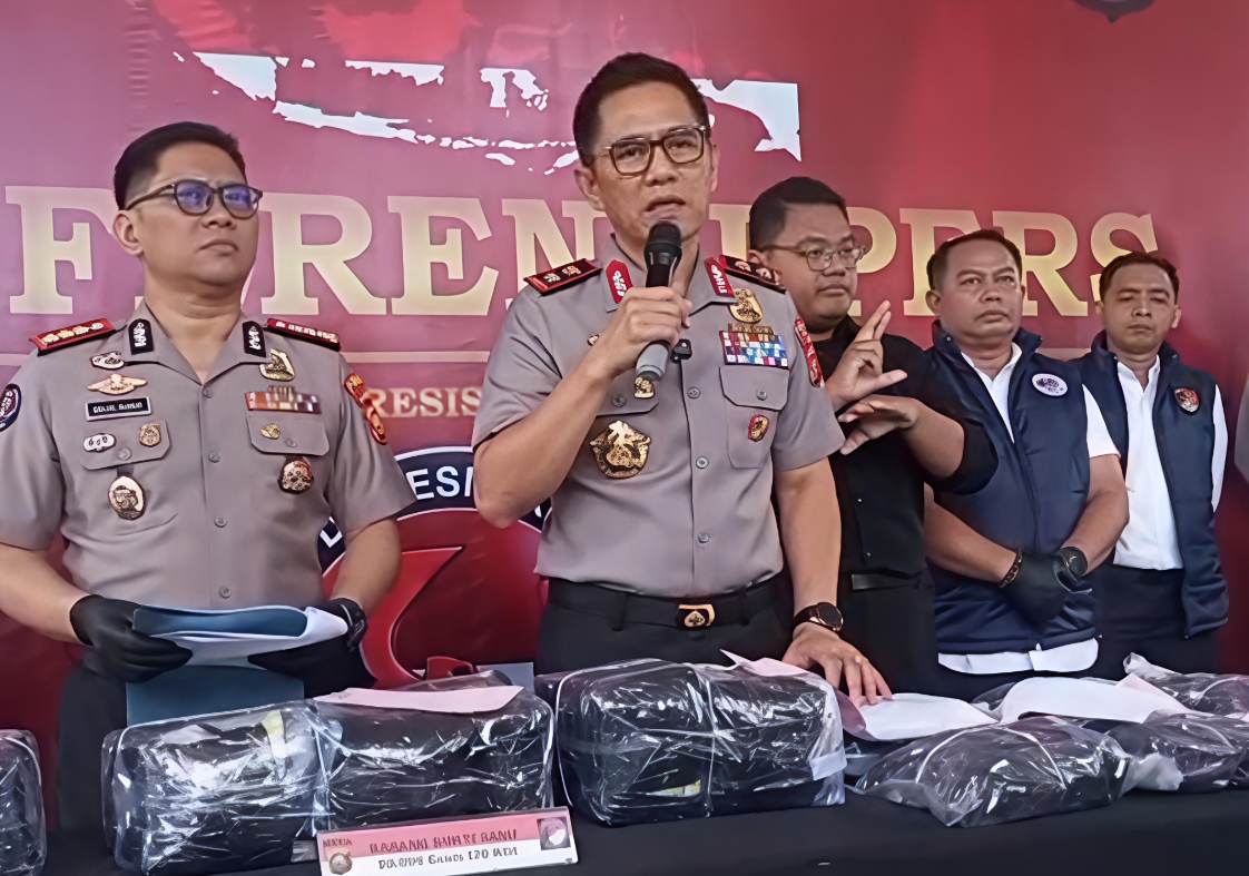Kejar-Kejaran di Lintas Provinsi, Narkoba Senilai Rp25,9 Miliar Gagal Beredar