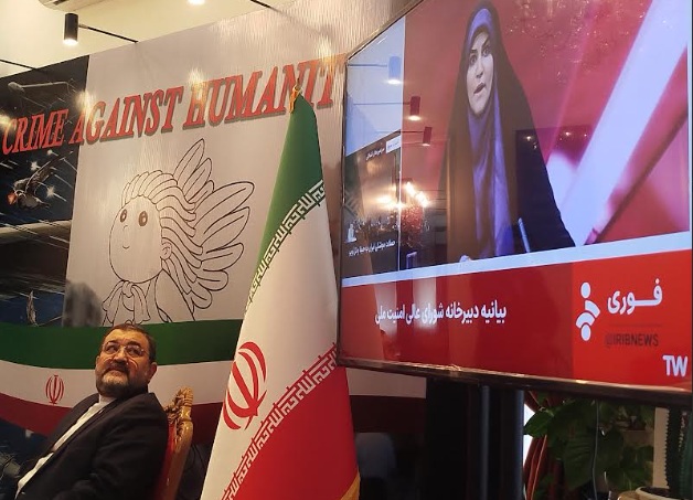 Tampilkan Video Detik-Detik Kru Stasiun TV Diserang saat Live, Dubes Iran Kutuk Israel!