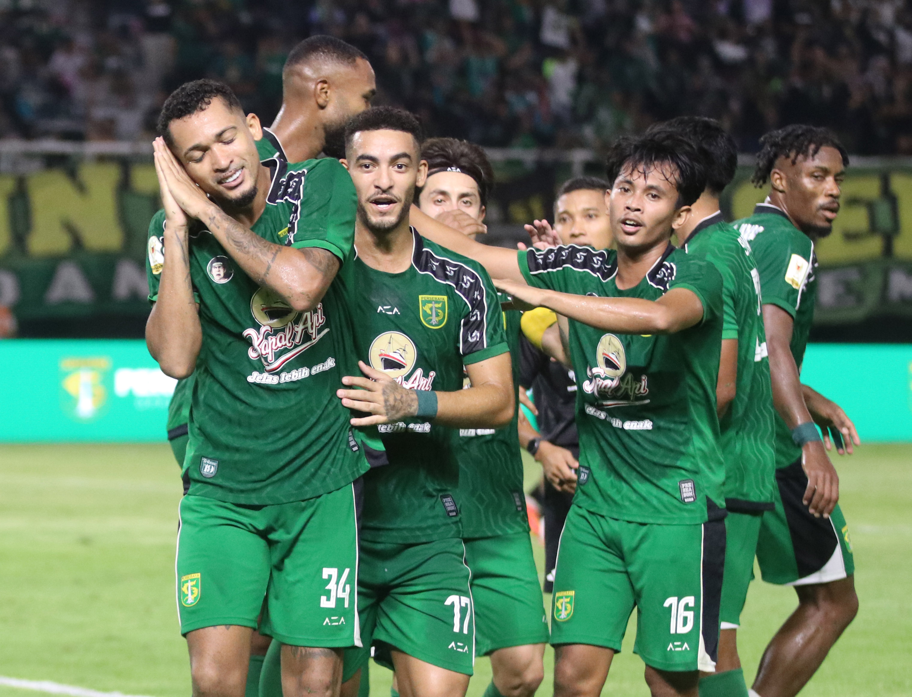 Persebaya vs Penang FC 1-0, Walber Mota Cetak Gol Salto