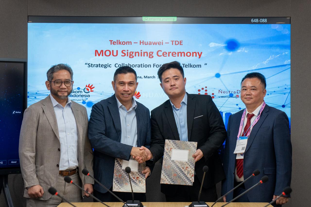 TelkomGroup dan Huawei Sepakat Perkuat Ekosistem Data Center dan Infrastruktur Digital