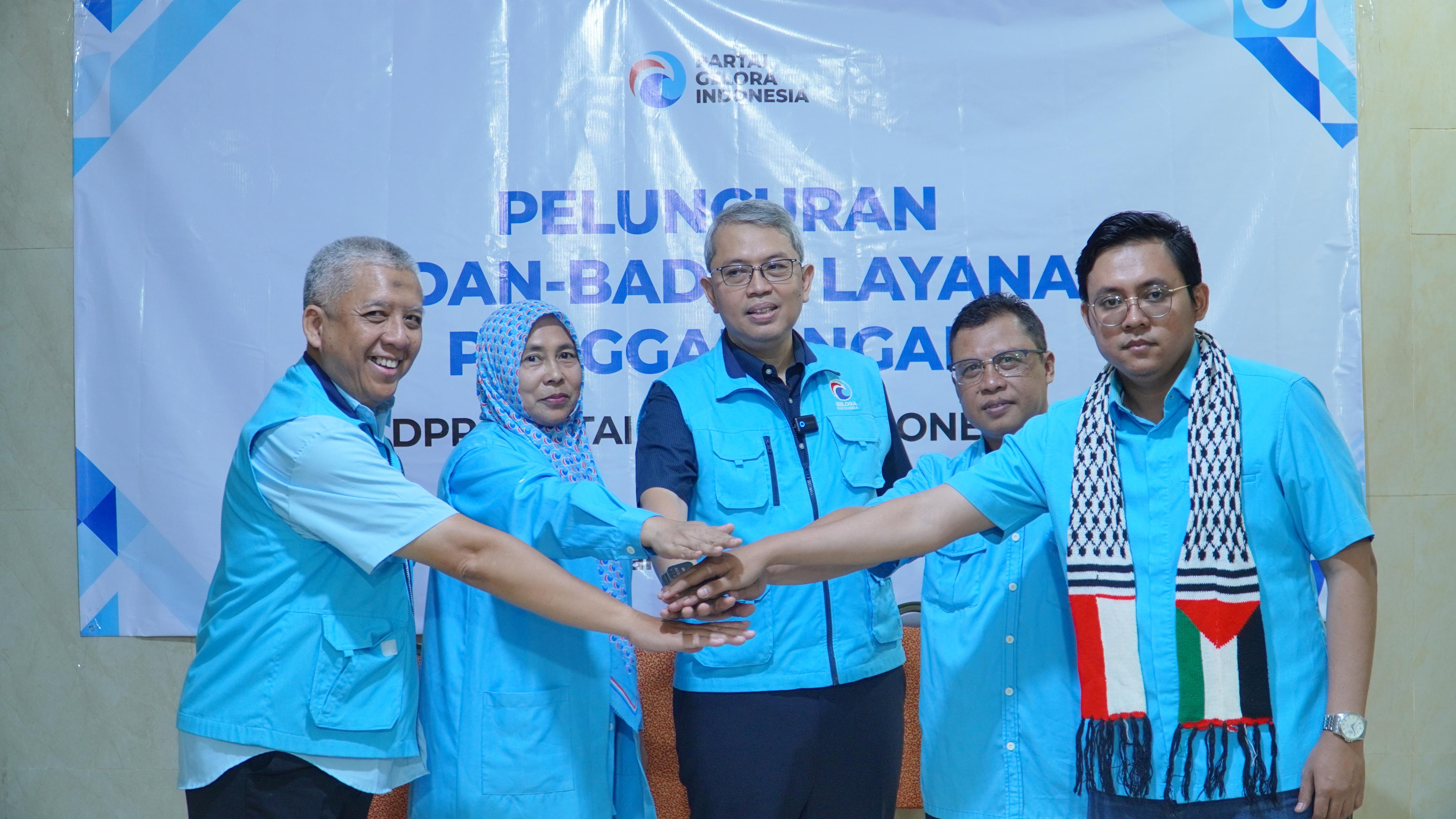 Partai Gelora Luncurkan 4 Badan Layanan Kemasyarakatan, Dari Badan Tanggap Bencana Hingga Relawan Palestina