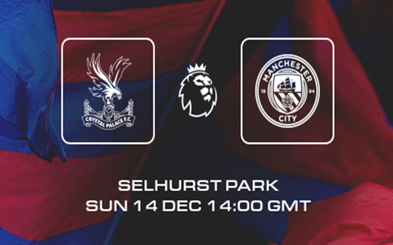 Tempat Menonton Crystal Palace vs Manchester City Liga Inggris 2025/26