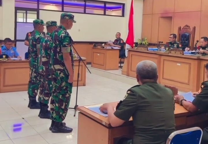 Lanjutan Sidang Pembunuhan oleh Oknum Paspampres, Oditur Militer Hadirkan Kakak Ipar Praka RM